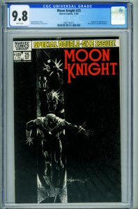 Moon Knight #25 CGC 9.8 // 1ST BLACK SPECTRE // comic book // 3961792011