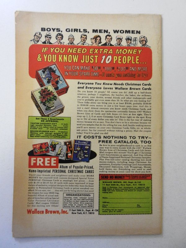 Thor #144 (1967) VG- Condition moisture stain