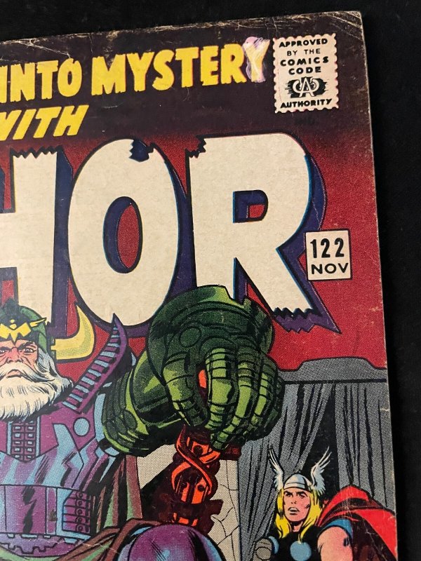 JOURNEY INTO MYSTERY #122 VG- Condition