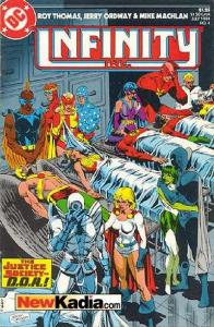 Infinity Inc. (1984 series) #4, NM- (Stock photo)