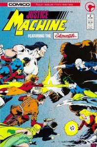 Justice Machine Featuring the Elementals #2 Comico Comics 06/86 (VG 4.0)