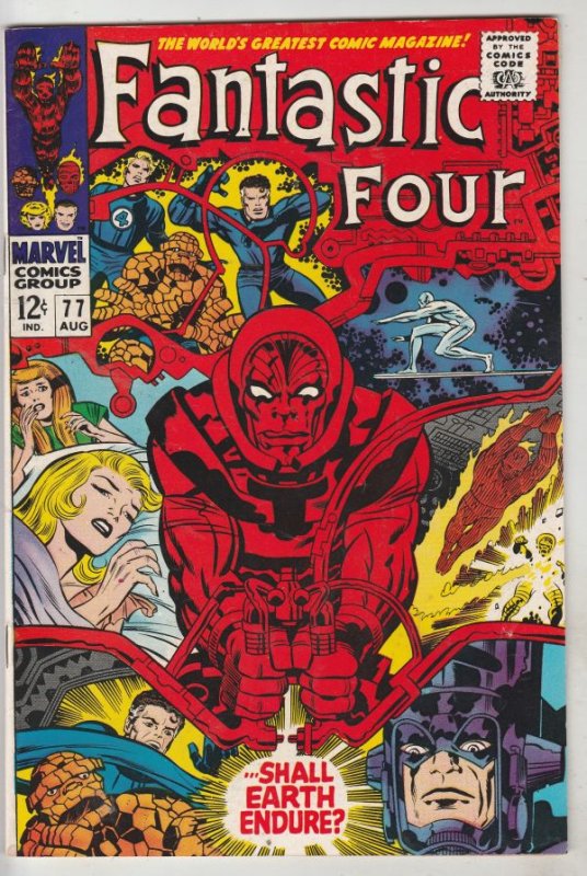 Fantastic Four #77 (Aug-68) VF/NM High-Grade Fantastic Four, Mr. Fantastic (R...