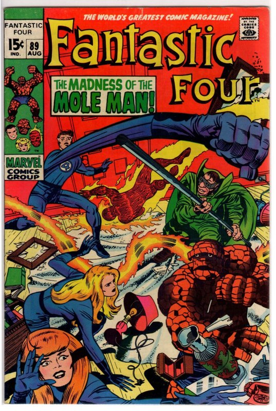 Fantastic Four #89 (1969) 7.0 FN/VF