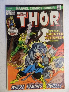 THE MIGHTY THOR # 207 MARVEL GODS JOURNEY ACTION ADVENTURE