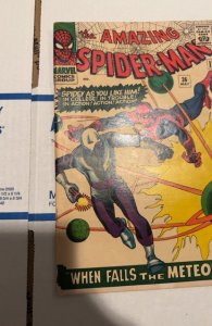 The Amazing Spider-Man #36 (1966)when falls the meteor- the looter