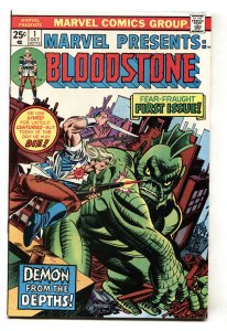 MARVEL PRESENTS  #1 comic book 1975-1ST ISSUE 1ST BLOODSTONE 