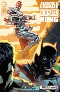 Justice League vs. Godzilla vs. Kong (2023) #3 NM Connecting Final Variant Cover