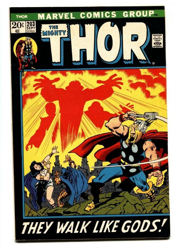 Thor #203 1972- 2nd Ego-Prime - John Buscema- Bronze Age- VF/NM