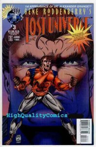 LOST UNIVERSE #3, NM+, Gene Roddenberry's, 1995, more indies in store