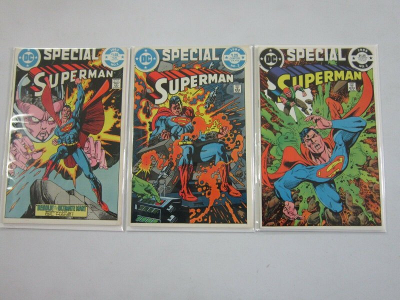 Superman Special set #1-3 8.0 VF (1983)