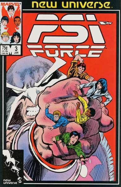 PSI-Force #3, VF+ (Stock photo)