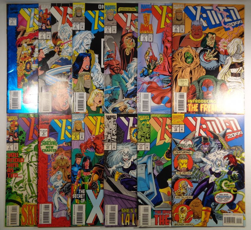 X-Men 2099 #1 2 3 4 5 6 7 8 9 10 11 12 Lot of 12 Marvel Comics