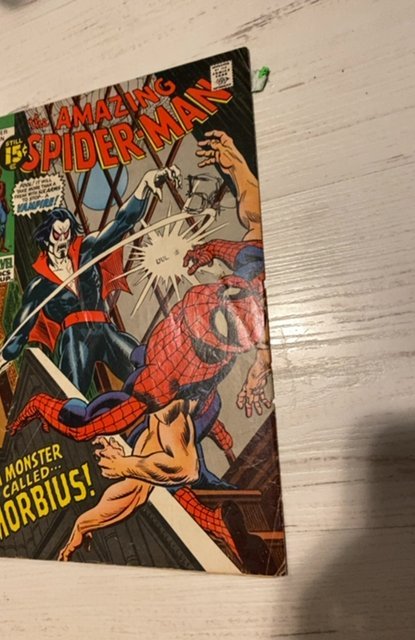 The amazing spiderman #101 1st app of morbius - needs a press