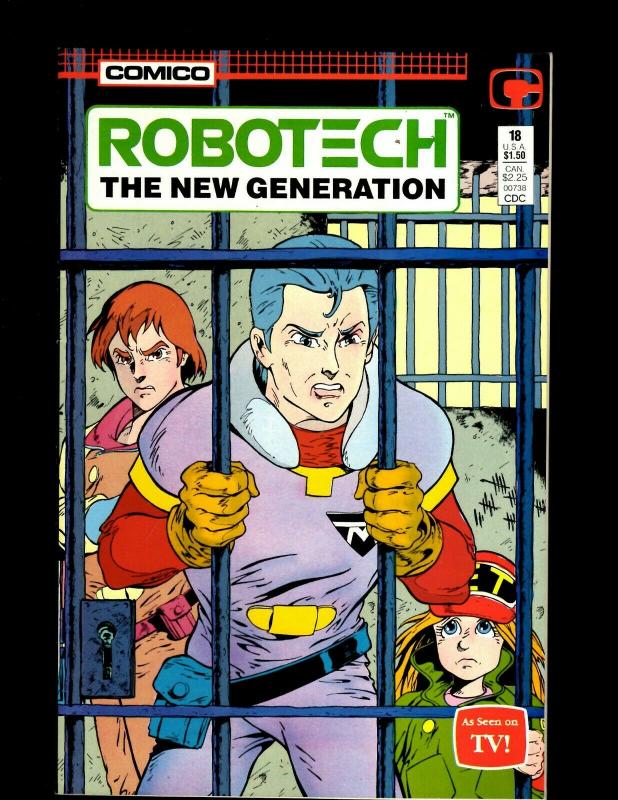 12 Comics Robotech 1 Masters 18 19 20 21 22 23 New Gen 18 20 21 Macross 27 J410