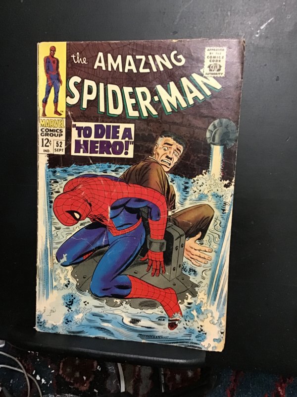 The Amazing Spider-Man #52 (1967) King Pin affordable-grade key! VG+ Wow