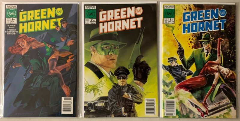 Green Hornet lot #1-3 Now 3 different books (8.0 VF) (1989 to 1990)