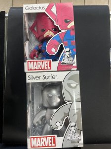 Galactus & Silver Surfer Mighty Muggs (Galactus opened box)