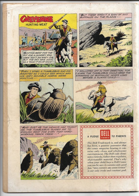 Cheyenne  803 - Silver Age -  1957 (VG+)