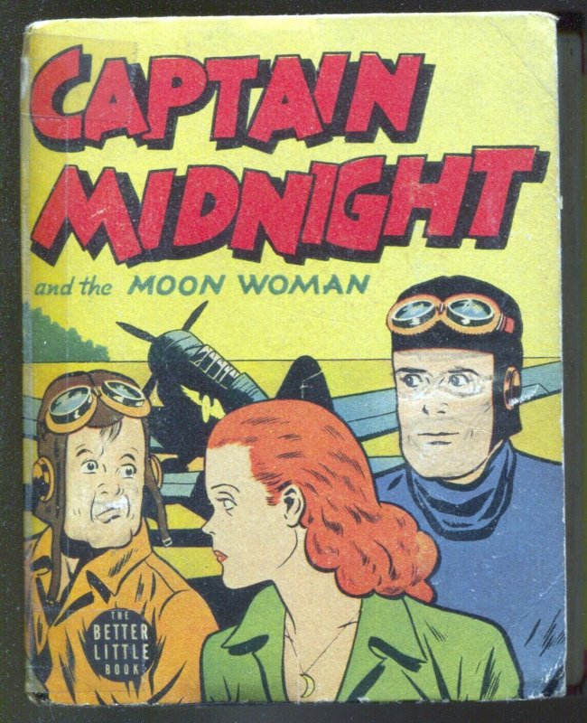 Capt Midnight & The Moon Woman #1452 1942-Little Big Book-VG-