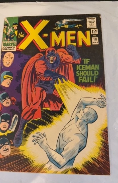 The X-Men #18 (1966)if icemba should fail -Magnato