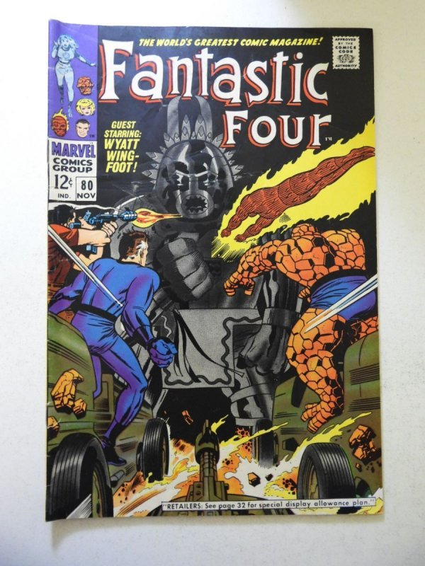 Fantastic Four #80 (1968) VG Condition