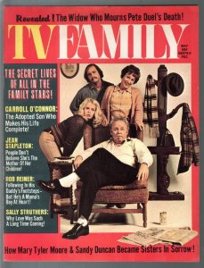MAG: TV Family 5/1972-All In The Family cover pic-Mary Tyler Moore-VF-