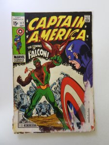 Captain America #117 (1969) 1st appearance of The Falcon see description