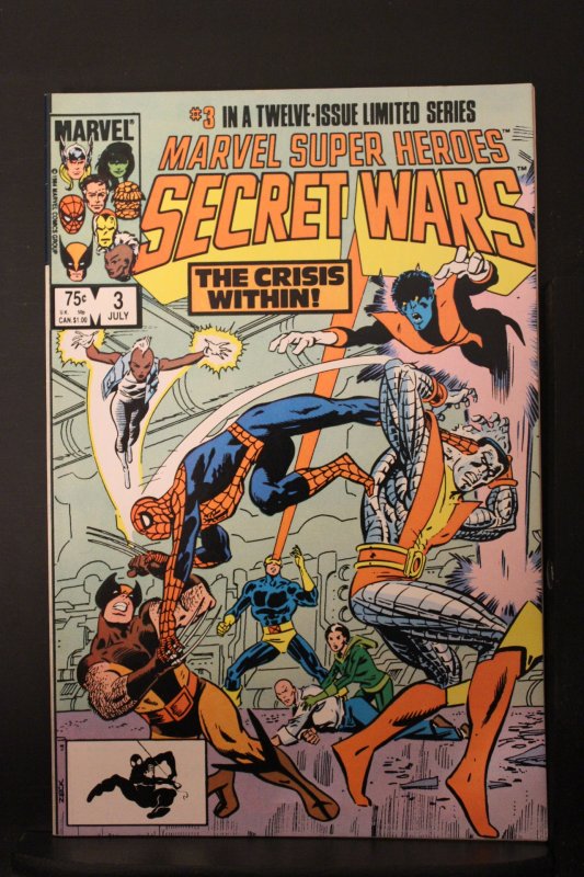 Marvel Super Heroes Secret Wars #3 (1984) High-Grade NM- 3rd issue, X-Men Spidey