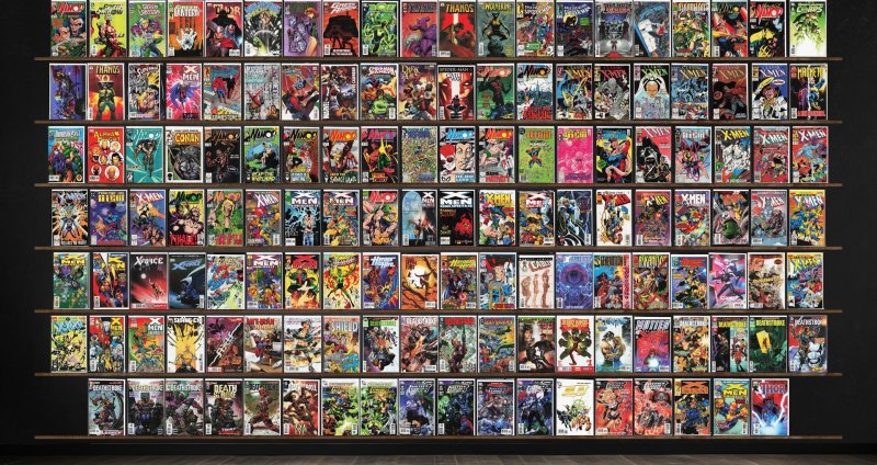 Huge Lot 130+ Comics with Namor, The Sub Mariner, X-Men Unlimited & More!