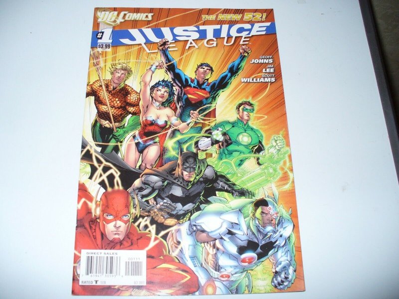 Justice League New 52 Volumes 1 Origins & The New 52 Preview Issue, Comic Book