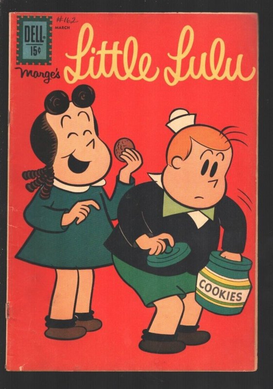 Marge's Little Lulu #162 1962-Dell-Snow Ghost story-VG