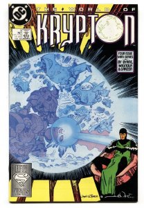 World of Krypton #3-1988-First appearance of Seyg-El-comic book