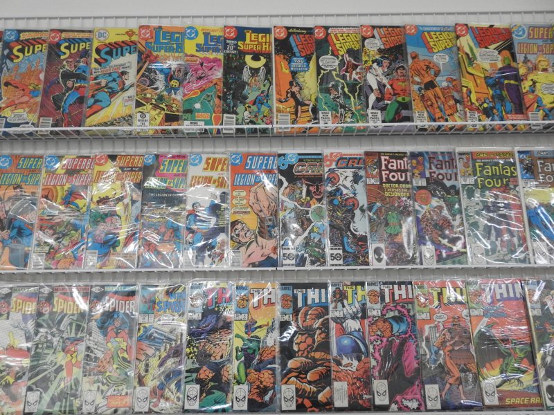 Huge Lot 140+ Comics W/ Thor, Fantastic Four, Machine Man+ Avg VF- Condition!