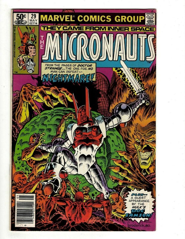 15 Micronauts Marvel Comics # 29 30 33 36 37 38 40 41 43 45 46 50 54 ANN 1 2 UD4