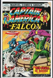 Captain America #184 (1975) Captain America and the Falcon
