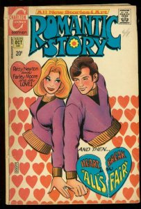 ROMANTIC STORY #115 1971 CHARLTON ROMANCE PETE MORISI G/VG