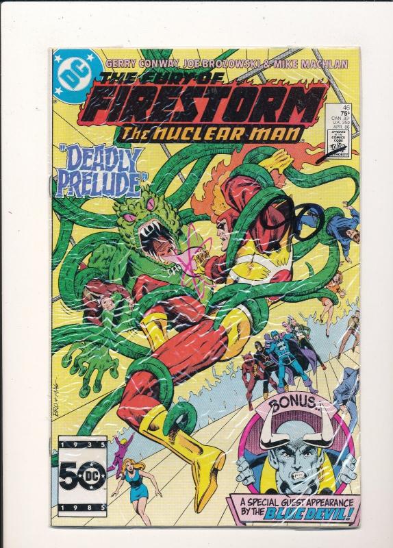 DC LOT of 5 FIRESTORM Comics #41,42,43,46,& 47 VG/FINE (SIC234)