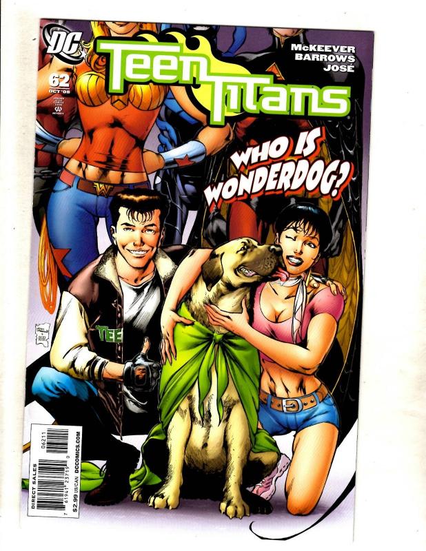 Lot Of 10 Teen Titans DC Comic Books # 30 31 56 57 60 61 62 63 64 65 Robin J329 