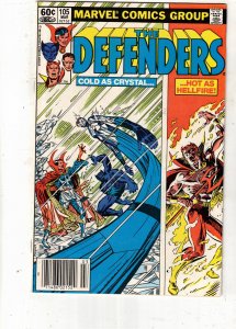 The Defenders #105 (1982) VF PRICE DROP Son Of Satan! Dr.Strange store stamp pg1