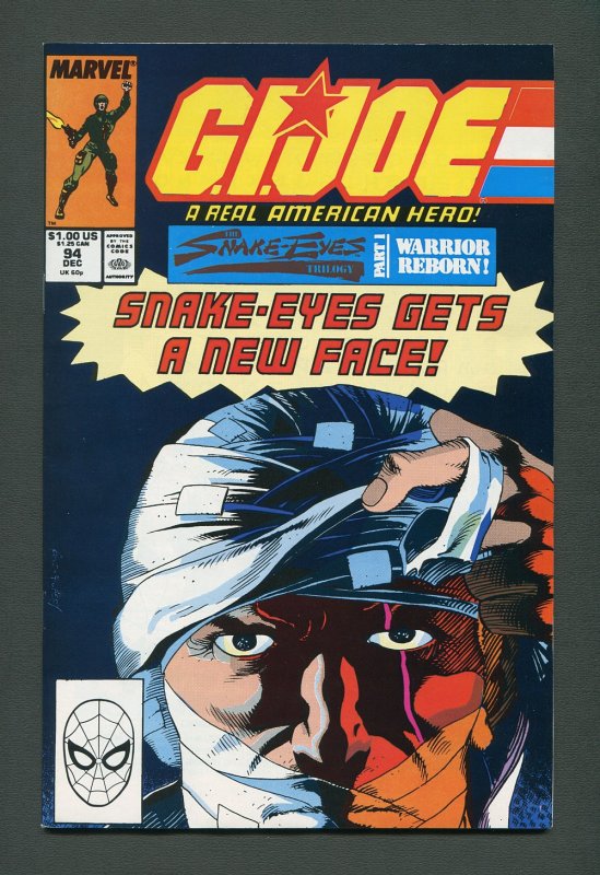 G.I. Joe #94 /  8.5 VFN+  /  December 1989