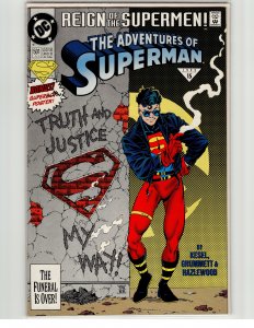 Adventures of Superman #501 (1993) Superboy