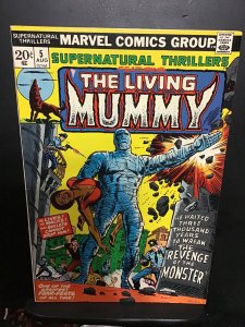 Supernatural Thrillers #5 (1973) High-Grade 1st Living Mummy C’ville CERT! VF+