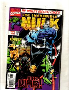 10 Incredible Hulk Marvel Comics # 321 322 344 451 452 453 454 455 456 457 JF14