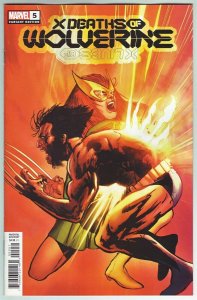 X DEATHS OF WOLVERINE #5 1:50 JIMENEZ VARIANT MARVEL COMICS 2022 EB240