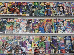 Huge Lot 190+ Comics W/ Spider-Man, Flash, Green Lantern+ Avg Fine Condition!!