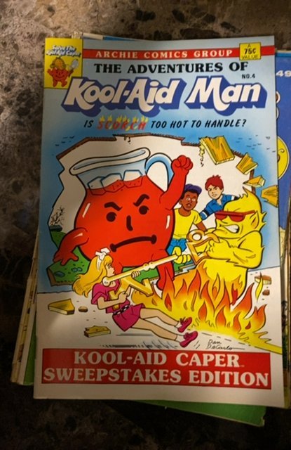 The Adventures of Kool-Aid Man #4 (1988) Kool-Aid Man 