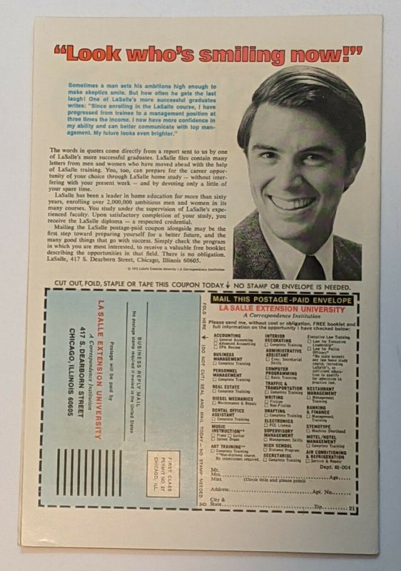 Werewolf By Night #41 (Nov 1976,Marvel) VF- 7.5 Brother Voodoo & Dr Glitternight