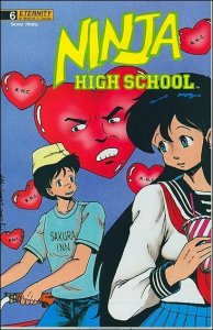 Ninja High School #6 (2nd) FN; Malibu | save on shipping - details inside