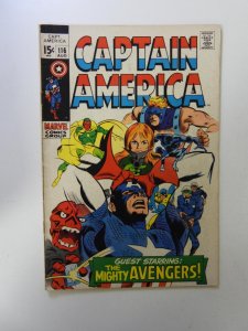 Captain America #116 (1969) FN- condition