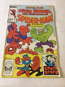 Marvel Tails 1 Gd- Good- 1.8 First Appearance Of Spider-Ham Marvel Comics